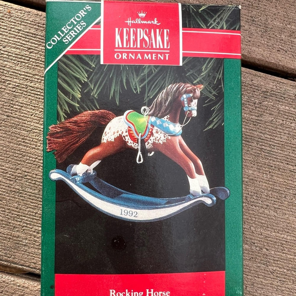 Hallmark Rocking Horse 1992